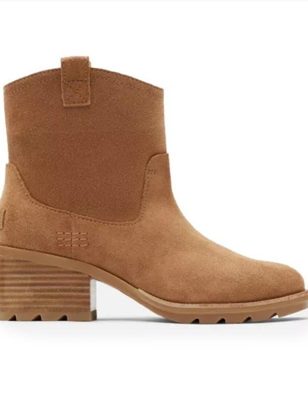 Sorel Joan of Arc Next Lite Boot omen's Tan Suede Ankle Boot